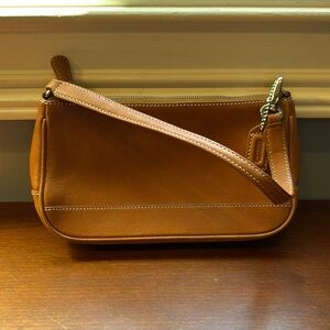 Tan Leather Mini Bag